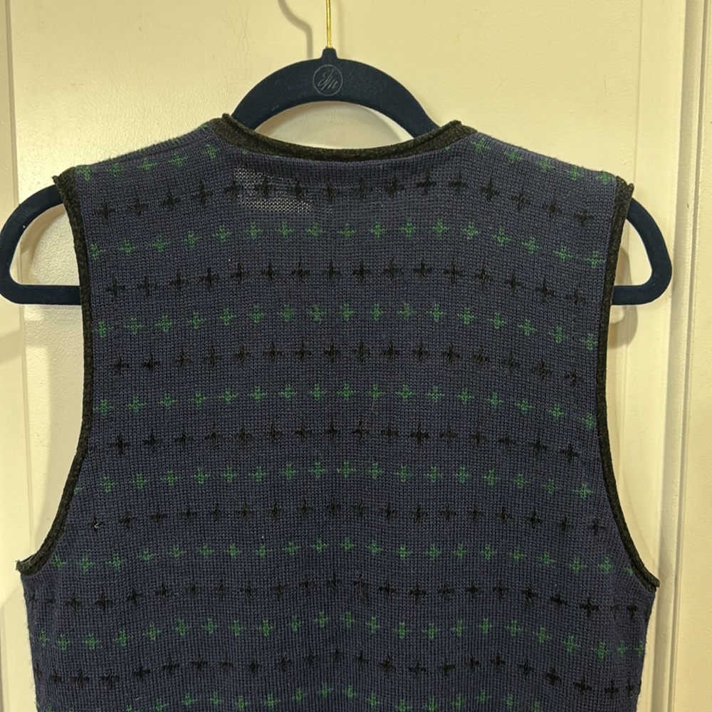 Pendleton Classic Wool Button Down Sweater Vest M… - image 6